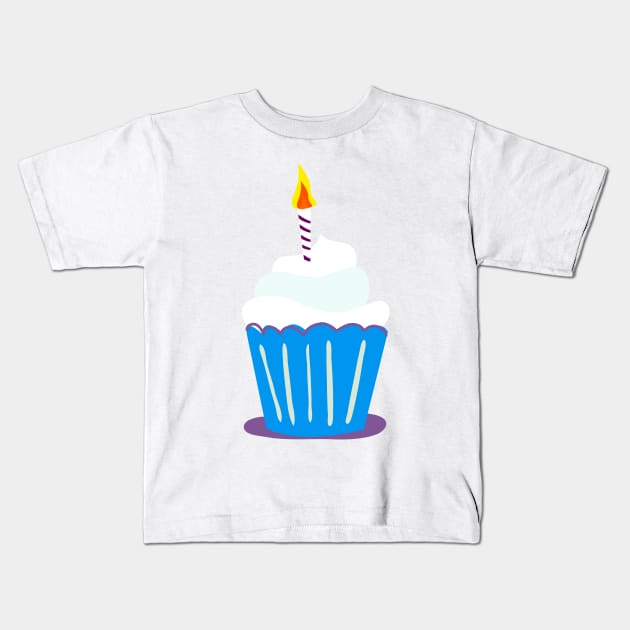 Birthday cake Kids T-Shirt by nickemporium1